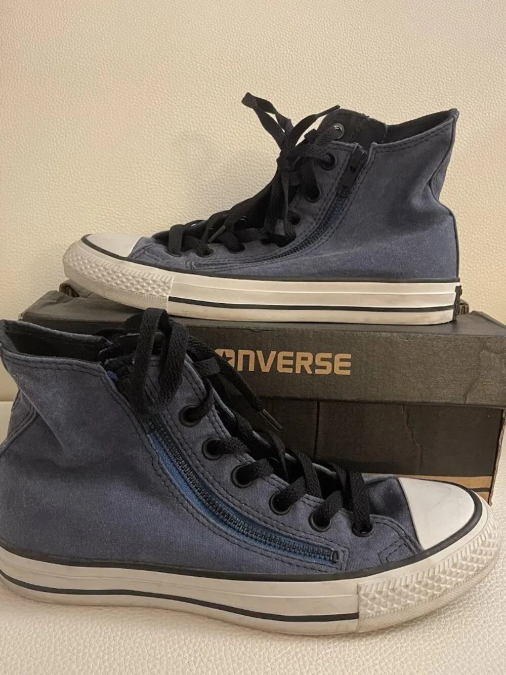 Converse Chuck Taylor All Star Poseidon Zip Unisex M5.5 W7.5 - Picture 2 of 10